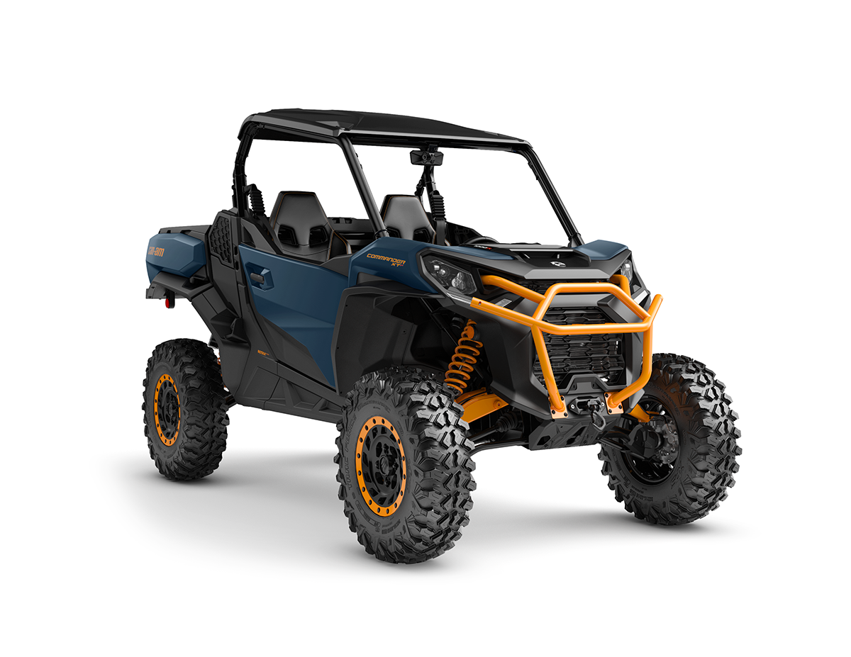 ORV MY27 SSV COMMANDER XTP 1000R DUSTY NAVY 0006YVC00 STUDIO 3300x2550 34F NA