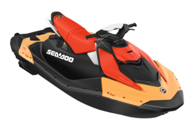 SEA MY27 PWC SPARK Conv 3up NoSS M 90 SUNRISE ORANGE DRAGON RED 00063VC00 STUDIO 3300x2396 NO SHADOW 34F NA