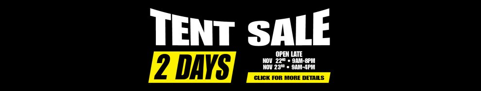 Tent Sale 2024 – 2 Days Only