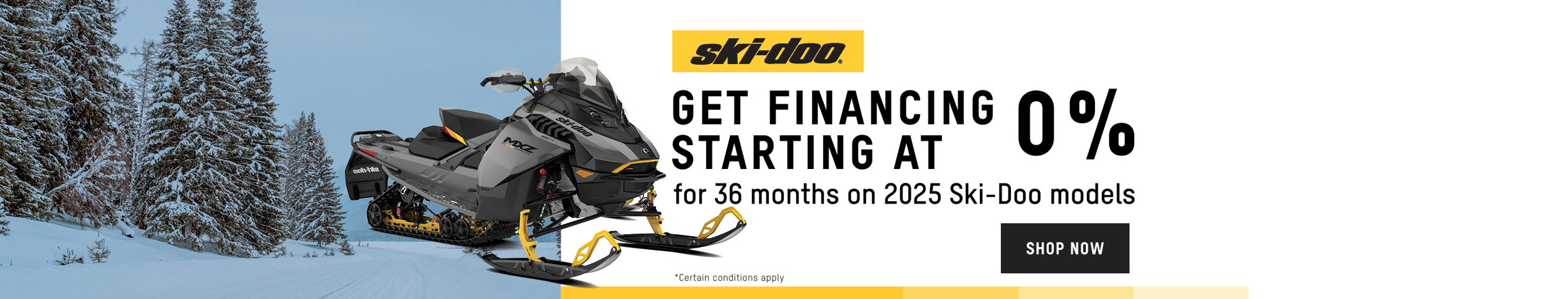 0% Financing Ski-Doo